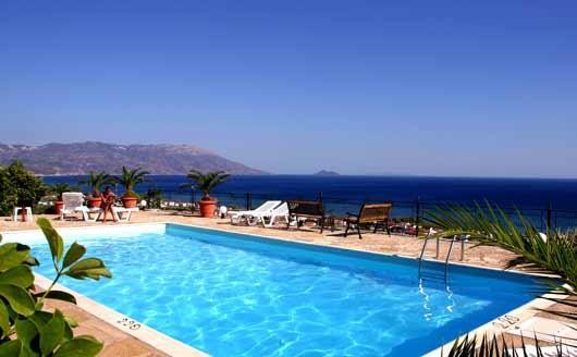 Kastro Villas Marathókampos Стая снимка